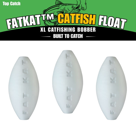 MID-SUMMER SALE | FATKAT™ Biodegradable Catfish Bobber: Best Ecofriendly Catfish Bobber
