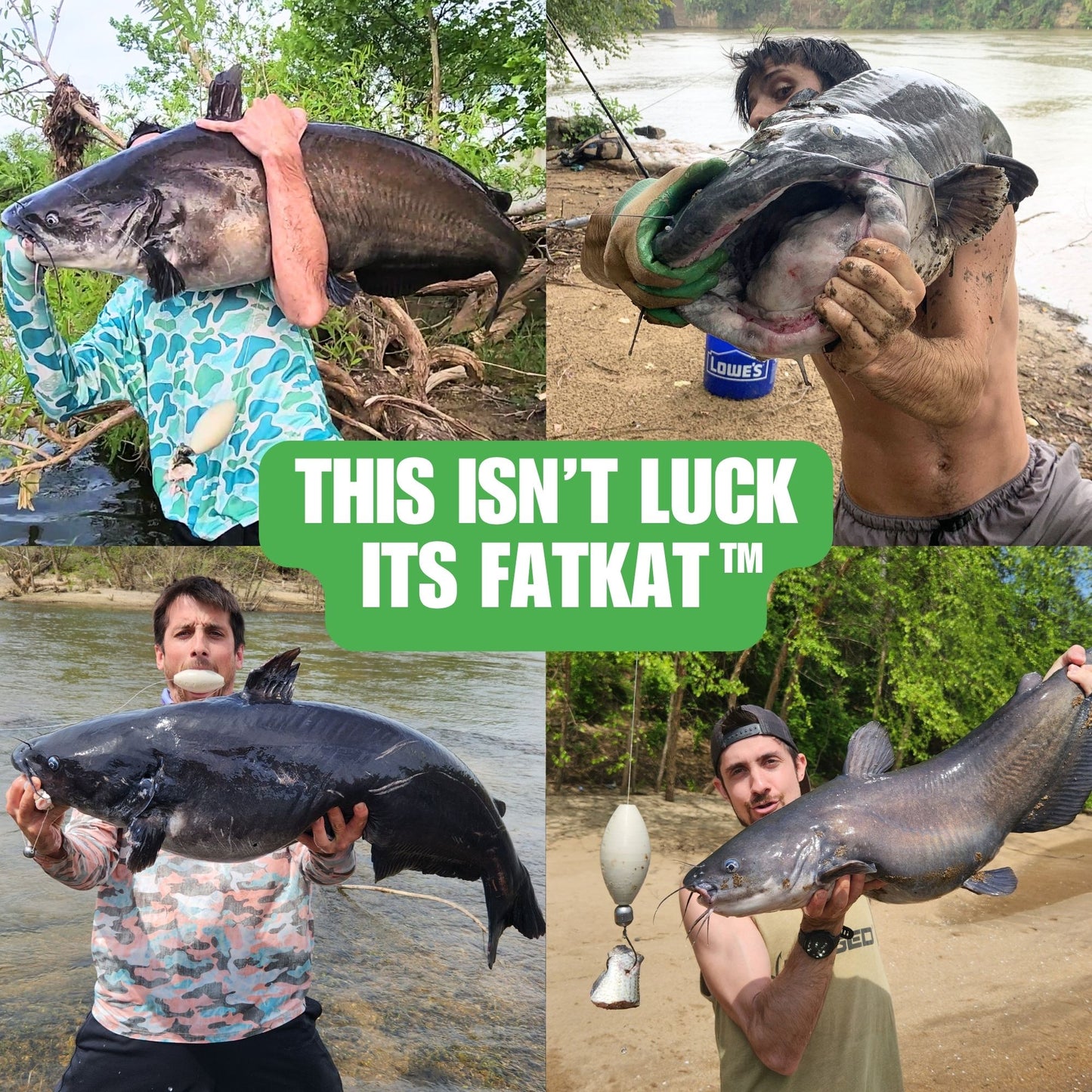 MID-SUMMER SALE | FATKAT™ Biodegradable Catfish Bobber: Best Ecofriendly Catfish Bobber