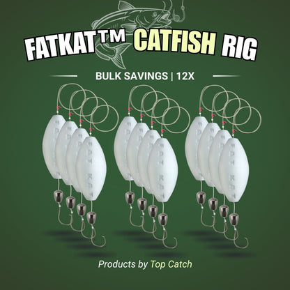 MID-SUMMER SALE | FATKAT™ Bobber Rig: 100% Biodegradable & Ecofriendly Catfish Rig
